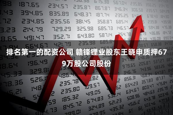 排名第一的配资公司 赣锋锂业股东王晓申质押679万股公司股份